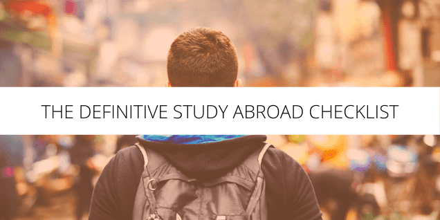 Study Abroad Checklist